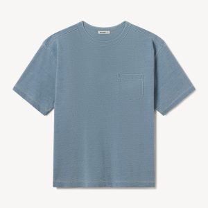 Indigo-Dipped Yuma 90s Boxy Pocket Tee
