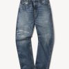 Japanese Loomstate Selvedge Full Saddle Jean