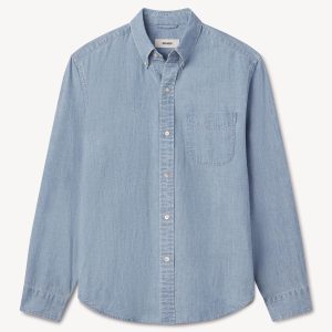 Japanese Chambray One Pocket Shirt